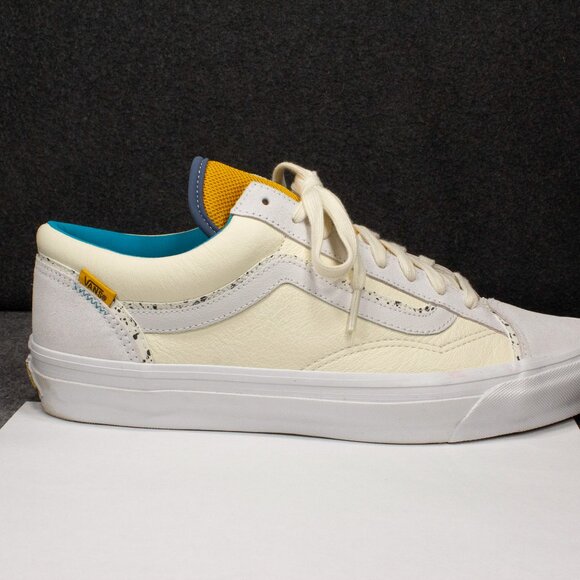 Vans OG STYLE 36 UL LX 'DEVIL'S DETAILS' VN0A5FBXW00 White Blue Mens Size 11.5 - Picture 7 of 12